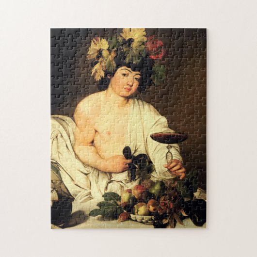 Caravaggio Bacchus Puzzle (Vertikal)