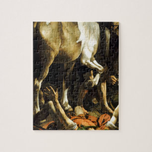 Caravaggio - Bekehrung auf dem Weg nach Damaskus Puzzle