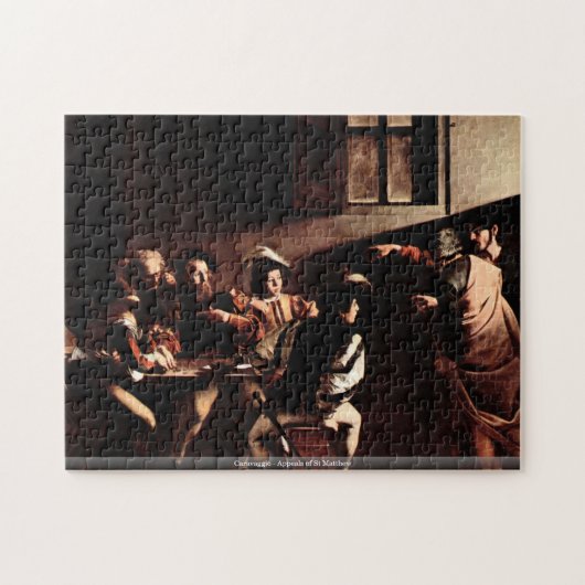 Caravaggio - Berufungen von St Matthew Puzzle (Horizontal)