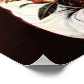 Caravaggio-Boy mit Obstkorb Poster (Ecke)