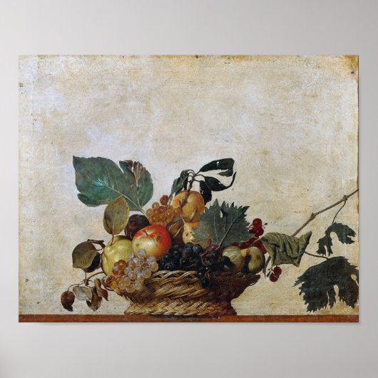 Caravaggio_Canestra_Di_Frutta_Caravaggio Poster (Vorne)