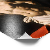 Caravaggio - Christus an der Säule Fotodruck (Ecke)