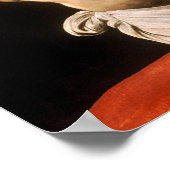 Caravaggio - Christus an der Säule Poster (Ecke)