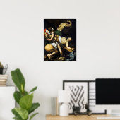 Caravaggio Crucifixion des Heiligen Peter Poster (Heimbüro)