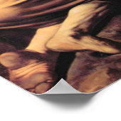 Caravaggio-Crucifixion von St. Paul Poster (Ecke)