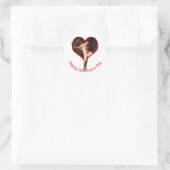 Caravaggio Cupid Valentinstag Runder Aufkleber (Tasche)