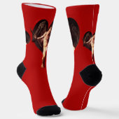Caravaggio Cupid Valentinstag Socken (Gewinkelt)