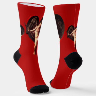Caravaggio Cupid Valentinstag Socken