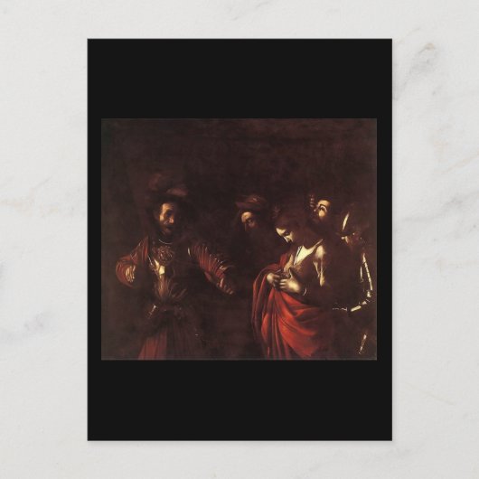 Caravaggio Das Martyrium von St. Ursula Postkarte (Vorderseite)