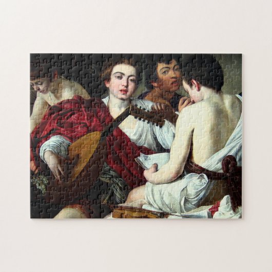 Caravaggio das Musiker-Puzzlespiel Puzzle (Horizontal)