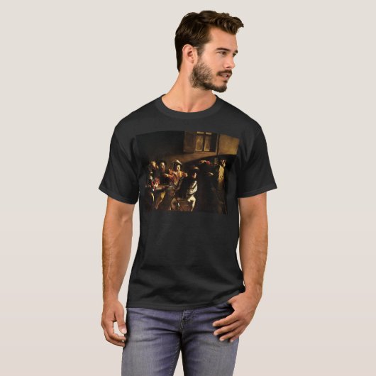 Caravaggio - das Nennen von St Matthew T-Shirt (Vorne ganz)