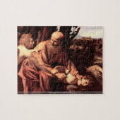 Caravaggio - Das Opfer des Isaacs-Puzzles Puzzle (Horizontal)