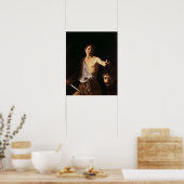 Caravaggio - David mit Goliath 1610 Poster (Küche)