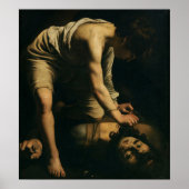 Caravaggio - David und Goliath Poster (Vorne)