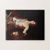 Caravaggio - der Kopf von Medusa Tondo Puzzlespiel Puzzle (Horizontal)