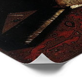 Caravaggio - Der Lute Player Poster (Ecke)