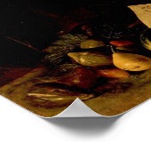 Caravaggio - Der Lute Player Poster (Ecke)