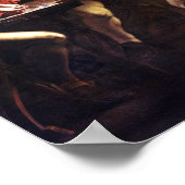 Caravaggio Der Ruf des Heiligen Matthew Poster (Ecke)