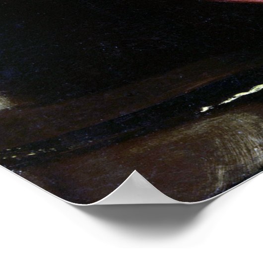 Caravaggio Der Verweigerer des Heiligen Peter Poster (Ecke)