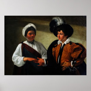 Caravaggio - Der Wahrsager Poster