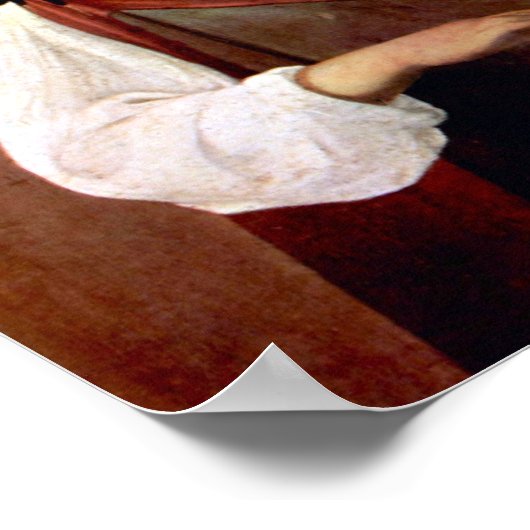 Caravaggio - Der Wahrsager Poster (Ecke)