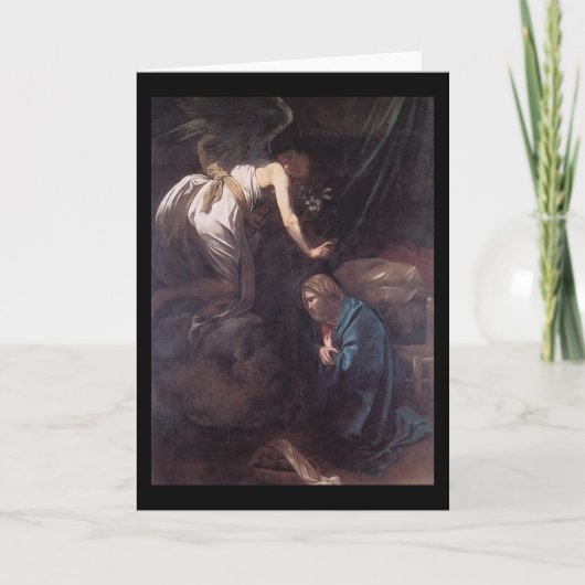 Caravaggio die Ankündigung (Vorderseite)