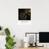 Caravaggio — Die Berufung des heiligen Matthäus Poster (Heimbüro)