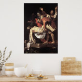 Caravaggio Die Entombierung Poster (Küche)
