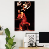 Caravaggio: Die Inspiration von Saint Matthew Poster (Heimbüro)