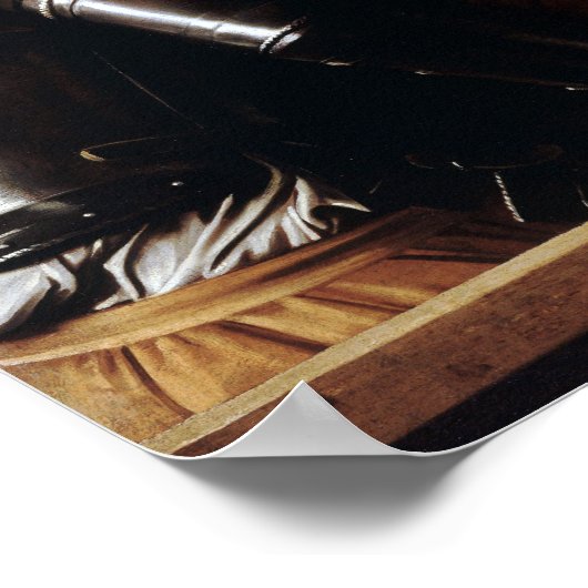 Caravaggio Die Krönung von Thorns Poster (Ecke)