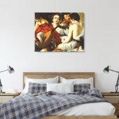 CARAVAGGIO - Die Musiker 1595 Leinwanddruck (Insitu (Schlafzimmer))