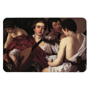 Caravaggio: Die Musiker Magnet