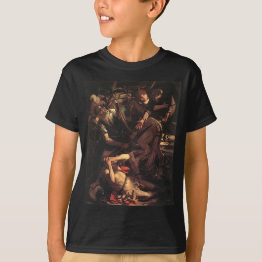 Caravaggio die Umwandlung von St Paul T-Shirt (Vorderseite)