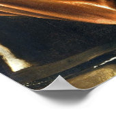 Caravaggio - Die Verweigerung des Heiligen Peter 1 Poster (Ecke)