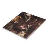 Caravaggio - Geburt Christi mit St Francis u. St Fliese (Seite)