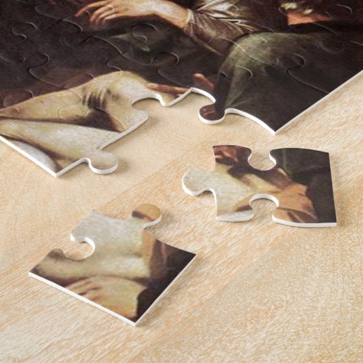 Caravaggio - Geburt Christi mit St Francis u. St Puzzle (Seite)