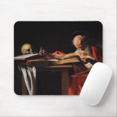 Caravaggio - Heilig-Jerome-Schreiben Mousepad (Mit Mouse)