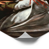 Caravaggio Judith Beheading Holofernes 1599 Poster (Ecke)