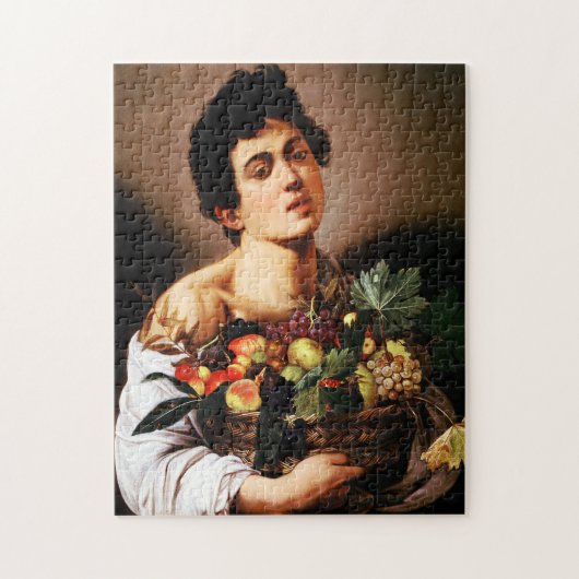Caravaggio Junge mit einem Korb aus Fruchtpuzzle Puzzle (Vertikal)