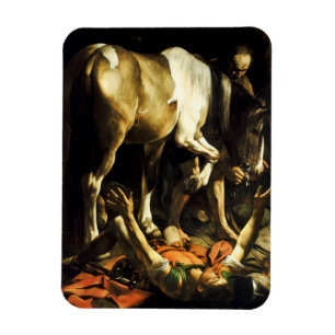 Caravaggio Konversion von St. Paul Magnet