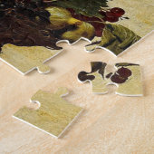 Caravaggio - Korb der Frucht - klassische Grafik Puzzle (Seite)