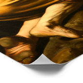 Caravaggio - Kreuzigung des Heiligen Peter 1601 Poster (Ecke)