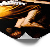 Caravaggio: Kreuzigung des Heiligen Peter Poster (Ecke)