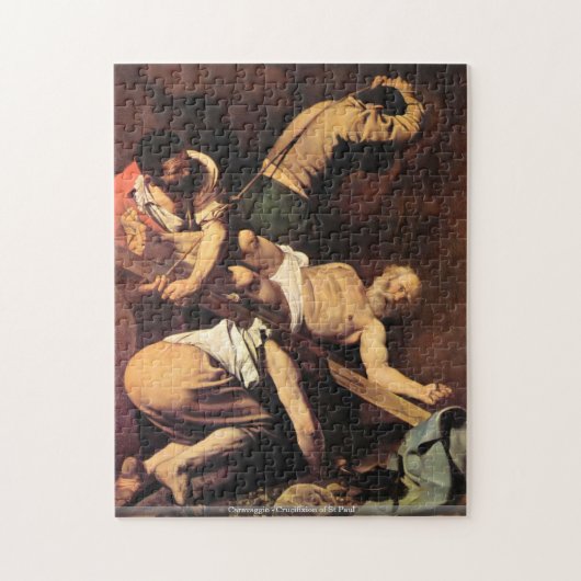 Caravaggio - Kreuzigung von St- Paulpuzzlespiel Puzzle (Vertikal)