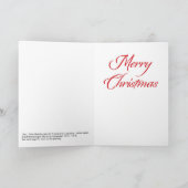 Caravaggio - Krippe Feiertagskarte (Innenseite)