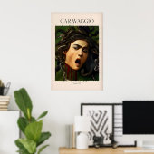 Caravaggio Kunst Drucke - Medusa 1597 1 (Heimbüro)