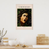Caravaggio Kunst Drucke - Medusa 1597 1 (Küche)