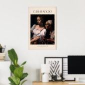Caravaggio-Kunstprint - Judith enthauptet Holofern Poster (Heimbüro)