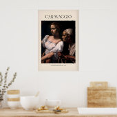 Caravaggio-Kunstprint - Judith enthauptet Holofern Poster (Küche)