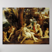 Caravaggio - Leda mit Schwan Poster (Vorne)